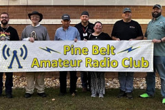 The Pine Belt ARC operated the W0W Special Event Station as part of the University of Southern Mississippi's Powwow to celebrate American Indian Heritage. Project Coordinator N5CW reports that W0W made 2690 contacts by operators on the air from their homes working all states and 76 countries. On the last day of the event W0W was setup on campus with seven PBARC members operating and several visitors stopping by the station for questions about Ham Radio. (photo provided by N5CW)